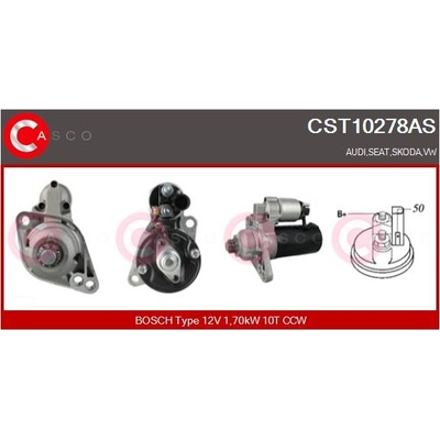 CASCO Štartér CST10278AS