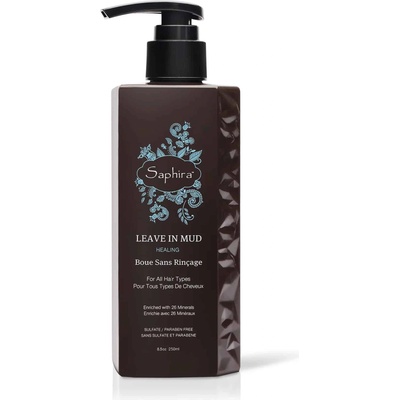 Saphira Leave In Mud без парабени балсам за коса без измиване за овлажняване 250 ml