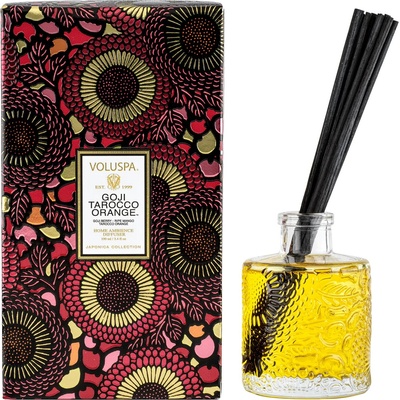Voluspa tyčinkový difuzér Japonica Goji Tarocco Orange Goji a červený pomeranč 100 ml