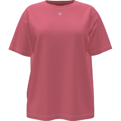 SikSilk Тениска SikSilk Women's Oversized Boyfriend T-Shirt - Pink