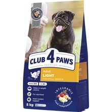 Club4Paws Premium Light adult dogs small breeds sterilised turkey 5 kg