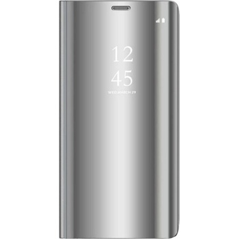 Pouzdro Cu-Be Clear View Samsung Galaxy A54 stříbrné