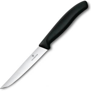 Victorinox Нож за пържоли SWISS CLASSIC 11 cm, черен, пластмаса, Victorinox (VN67203)