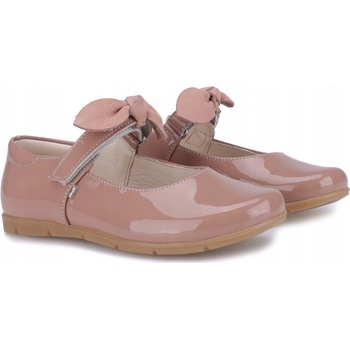 Emel e2703-20 kožené baleríny lakované