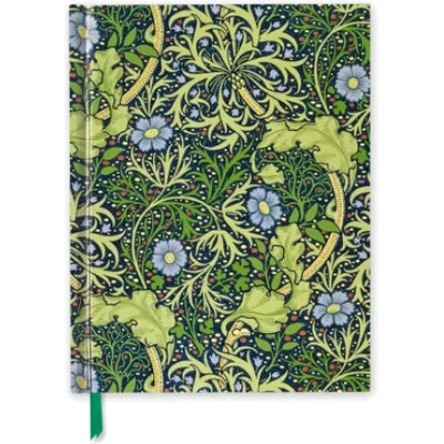 Flame Tree Publishing William Morris: Seaweed (Blank Sketch Book) | Flame Tree Studio