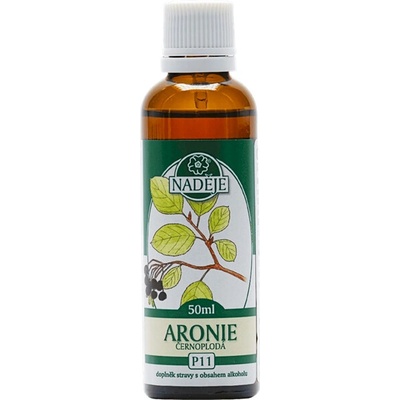 Arónia P11 tinktúra z púčikov rastlín 50 ml