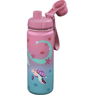 Step by Step fľaša na pitie z nehrdzavejúcej ocele Sealife 500 ml