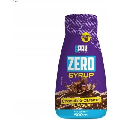6PAK Nutrition Dezertní omáčka karamelová 500 ml
