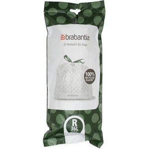 Brabantia Торби за боклук PerfectFit, R, 36 L, 6 x 20 szt (138584)