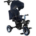 MoMi Детска триколка 3 в 1 MoMi - Ivi, Navy Blue (ROTR00014)