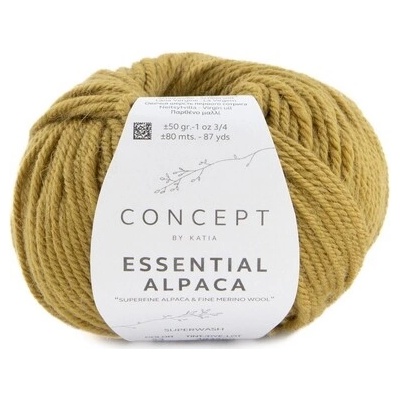 ESSENTIAL ALPACA Katia Farby ESSENTIAL ALPACA: 93 okrovo horčicová