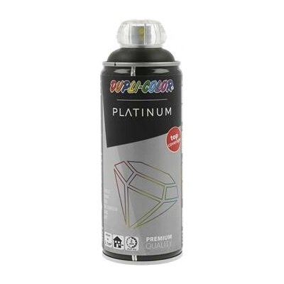 Dupli Color Platinum 400 ml tmavě černá hedvábná matná 6 ks