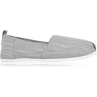 SoulCal Long Beach Canvas Slip Ons Mens - Grey