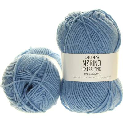 Drops Merino Extra Fine 19 nebeská modrá