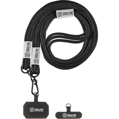 Popruh OBAL:ME NeckTag Trio na Telefon Black 143791 – Zboží Mobilmania