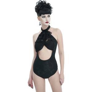 Devil Fashion дамски бански DEVIL FASHION - Bow Tie Halter - SST023