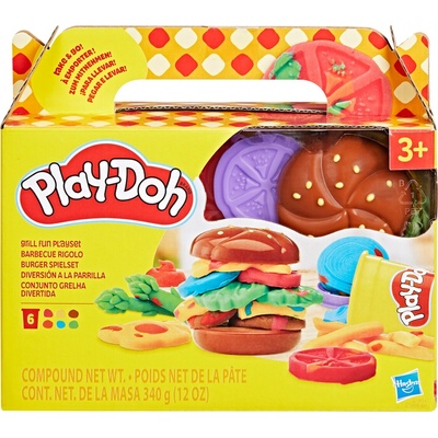 Hasbro Play-Doh malé lahůdky Burger set G1614
