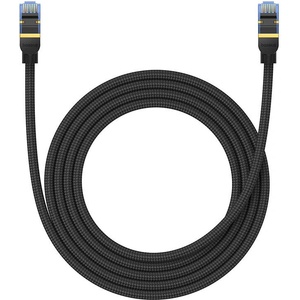 Baseus Мрежов кабел Baseus RJ45, Cat. 7, 10Gbps, 2 м B0013320B111-03 - черен (B0013320B111-03_VZ)