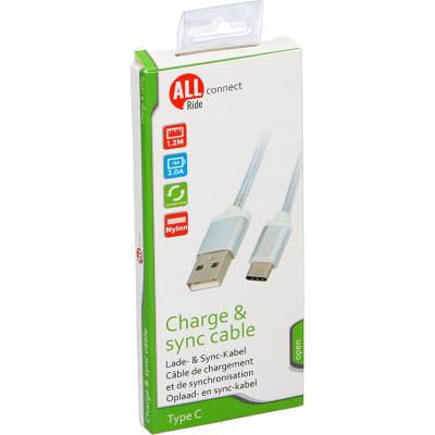 Allride 5801057 Connect Nabíjecí USB-C 120cm