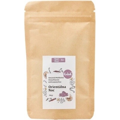 Kvitok Magická pena do kúpeľa Orientálna noc 60g