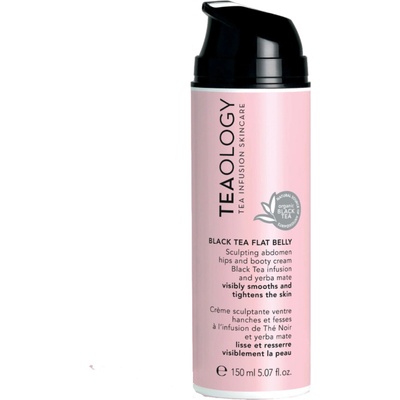 Teaology Body Black Tea Flat Belly Cream zoštíhľující krém 150 ml