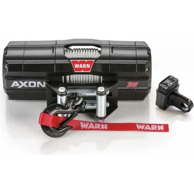Naviják WARN Axon 35, 12V pro ATV s ocelovým lanem