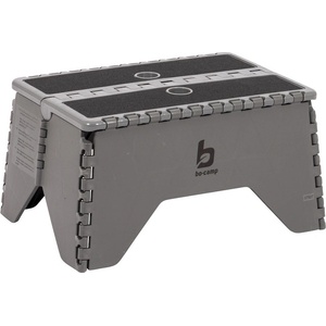 Bo-Camp Foldable step plastic Цвят: сив