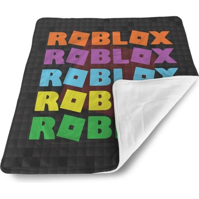 Sablio Detská deka pre bábätko ROBLOX Barevný text