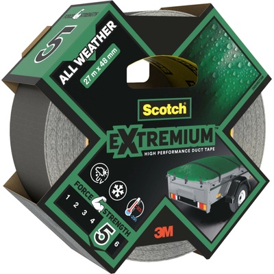 3M Scotch Extremium Vysoko výkonná lepiaca páska pre akékoľvek poveternostné podmienky 27,4 m × 48 mm