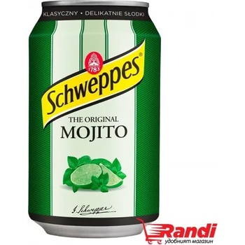 Schweppes Газирана напитка Schweppes Mojito 330мл