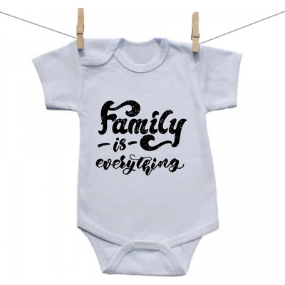 Boodyy Body s krátkym rukávom Family is everything