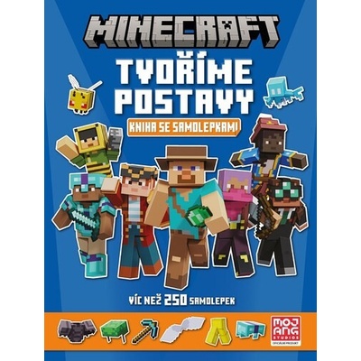 Minecraft: Tvoříme postavy - Knížka se samolepkami