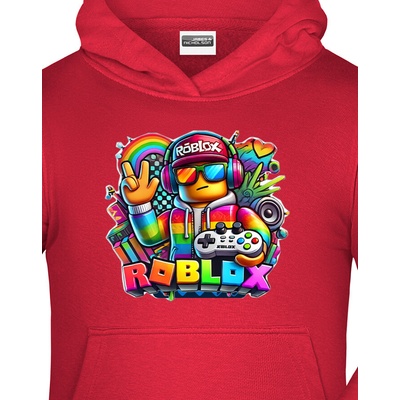 Dětská mikina Roblox 2 červená