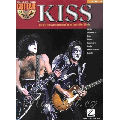 Guitar Play Along 30 KISS gitara + tabulatúra