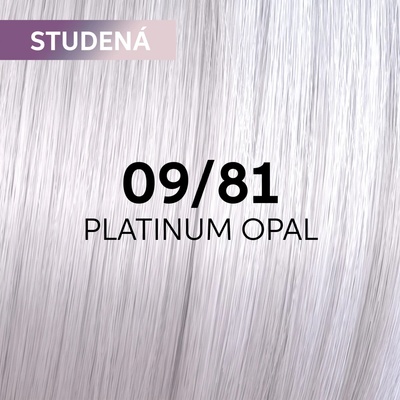 Wella Professionals Shinefinity Zero Lift Glaze 09/81 Platinum Opal 60 ml