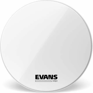 Evans BD28MS1W MS1 Marching Bass White 28" Кожа за оркестров барабан (BD28MS1W)