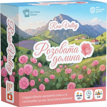 Sly Foxes Games Настолна игра Розовата долина