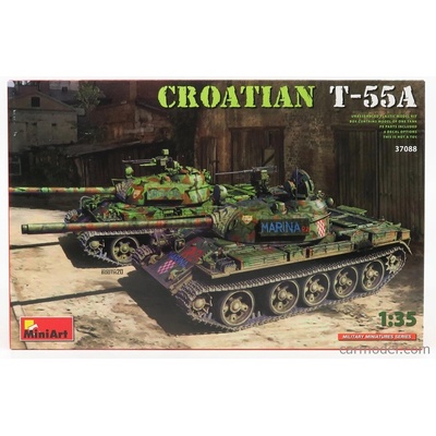 Miniart Tank T55a Chorvátsky tank / 1:35
