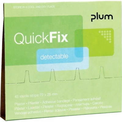 Náplň do dávkovače náplastí modrá 45 ks PLUM