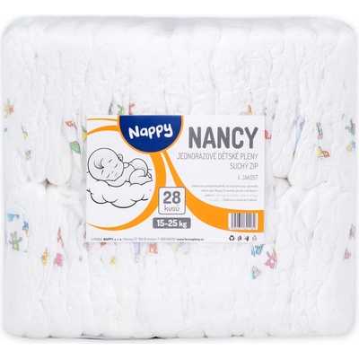 Nappy Nancy 15-25 kg 28 ks
