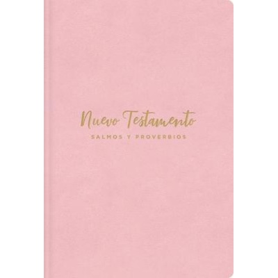 Nvi, Nuevo Testamento de Bolsillo, Con Salmos Y Proverbios, Leathersoft, Rosado, Ni?as