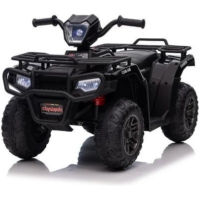 Baby Mix Elektrické autíčko Quad black Čierna