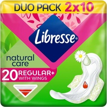 Libress Natural Care Ultra normal Hygienické vložky s krídelkami 20 ks