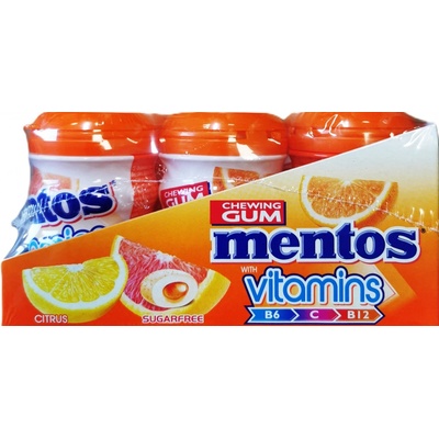 Mentos Pure Fresh Gum Vitamins 6 x 52 g