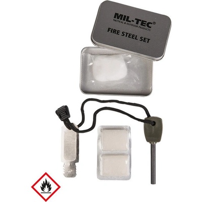 Mil-tec Fire steel set súprava kresadla