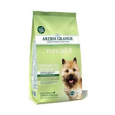 Arden Grange Dog Adult Mini s čerstvým jahňacím a ryžou 2 kg