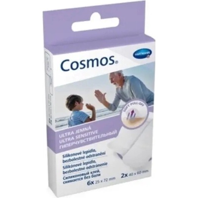 COSMOS Ultra jemná náplasť (25x72mm) 6ks, 40 x 60 mm 2 ks 1set