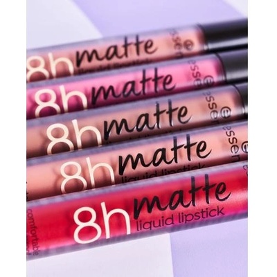 Essence 8h Matte Liquid Lipstick matný tekutý rúž s dlhotrvajúcim efektom 01 Cinnamon Spice 2,5 ml