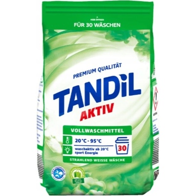 Tandil Aktiv Premium prací prášek Univerzální 2,025 kg 30 PD