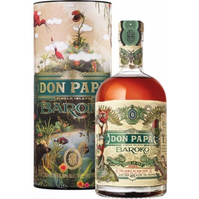 Don Papa Baroko Art 2022 CZ Eliška Podzimková 40% 0,7 l (tuba)